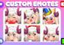 draw twitch emotes badge and animated for twitch, kick, discord, vtuber